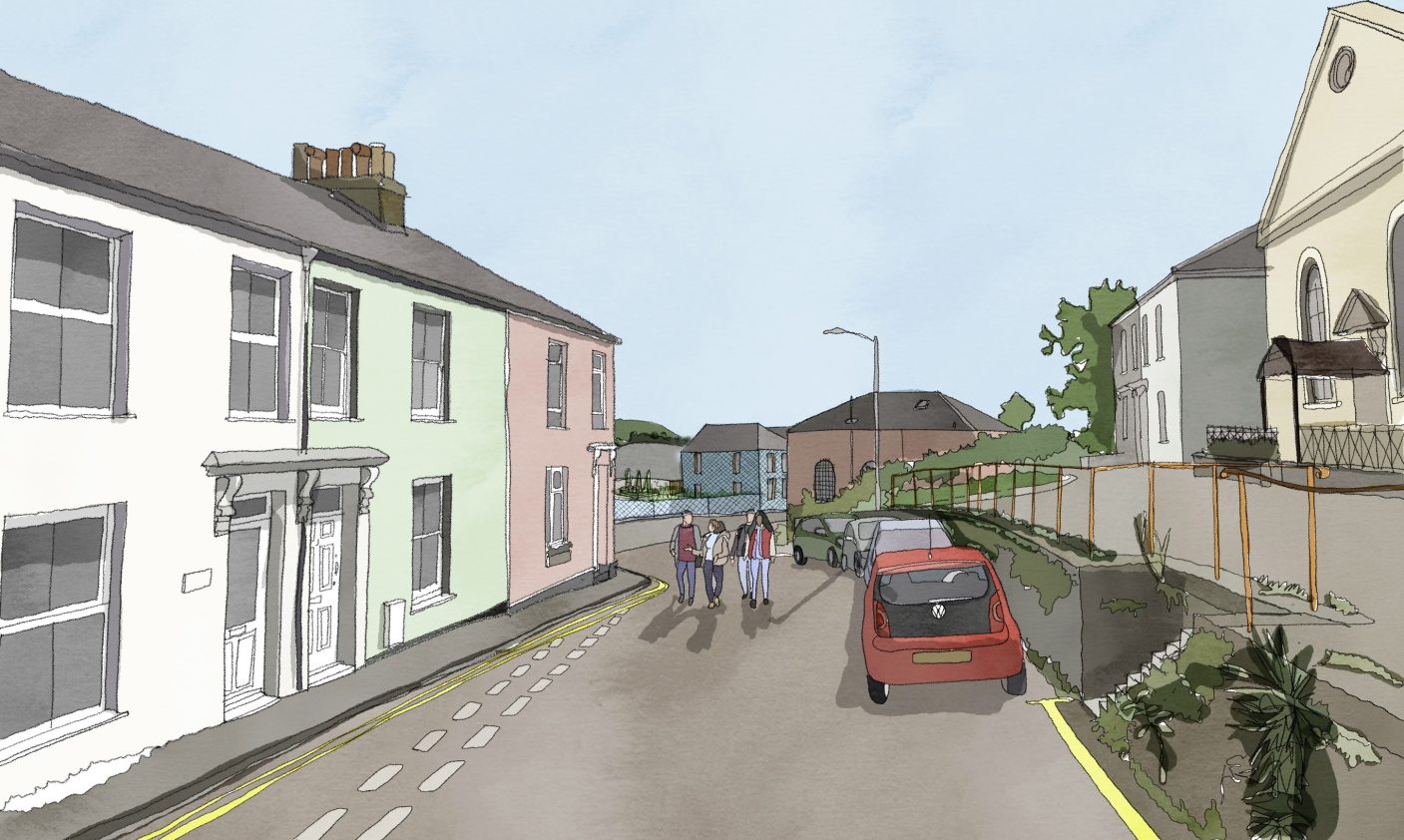 Backlands Pre-App Sketch View Vernon Place.png