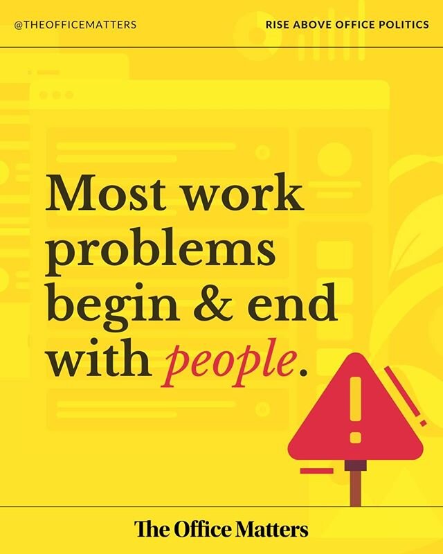 We go to work, each of us trying to solve a problem bit by bit. ⁣
⁣
What we realise is that more often, it is not the work itself that's difficult. It is the people who make work difficult. ⁣
⁣
Endless draft editing? ⁣
Stealing credit for the work yo