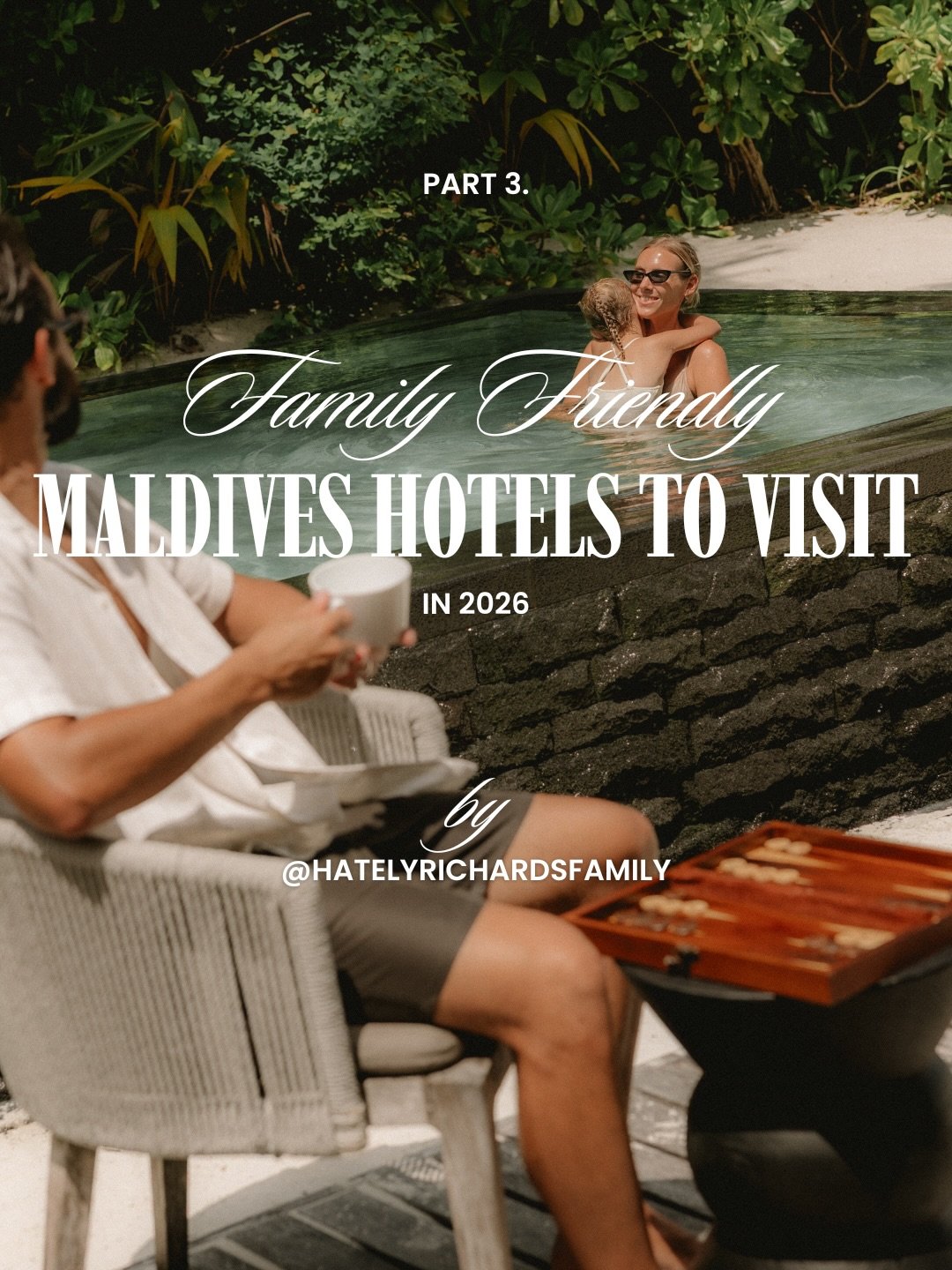 Part 3 of our family hotels we recommend for 2026, Maldives edition 🇲🇻

1. @soneva Jani, one of the biggest islands in the Maldives. Huge kids club with slides and separate areas form toddlers, young and older kids. Overwater Villas come with slide