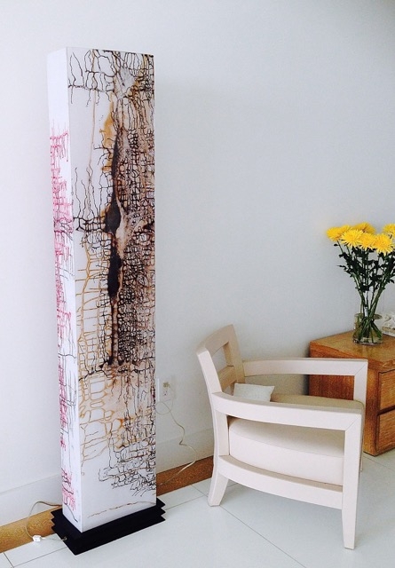 Floor Lamp 74h x 18w x 8d inche