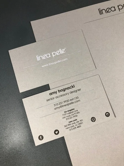 LINEA PELLE STATIONARY REDESIGN