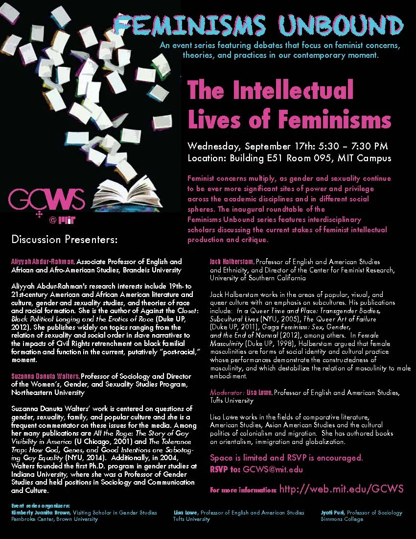Feminisms Unbound: Intellectual Lives of Feminisms