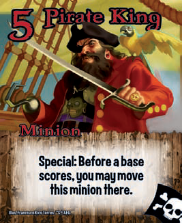Special: Most abilities happen when you play a card. Special abilities happen at unusual times or in unusual ways. Special abilities might be on a card already in play or held in your hand. A card's ability will describe how it can be used. If you use a Special ability to play a card on your turn, it doesn't count as one of your free cards for that turn.