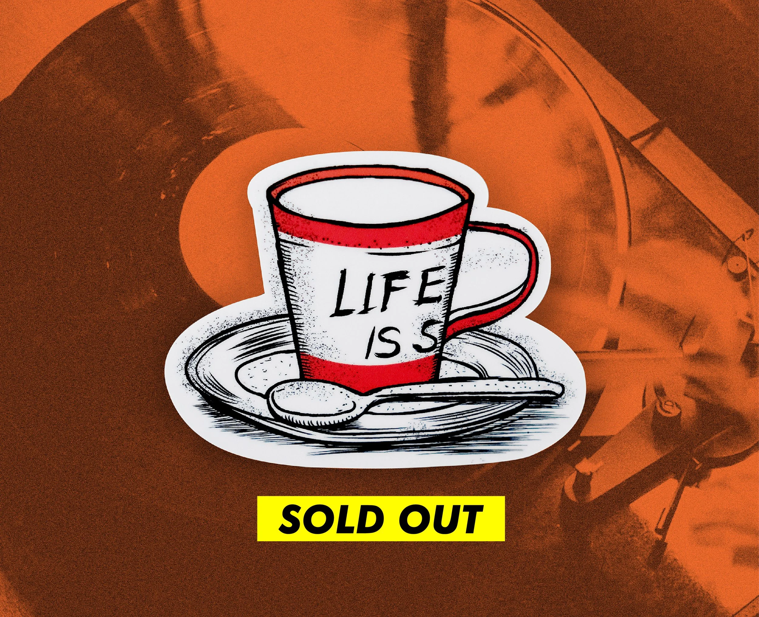 "KOFFIE NO KARESHI" STICKER