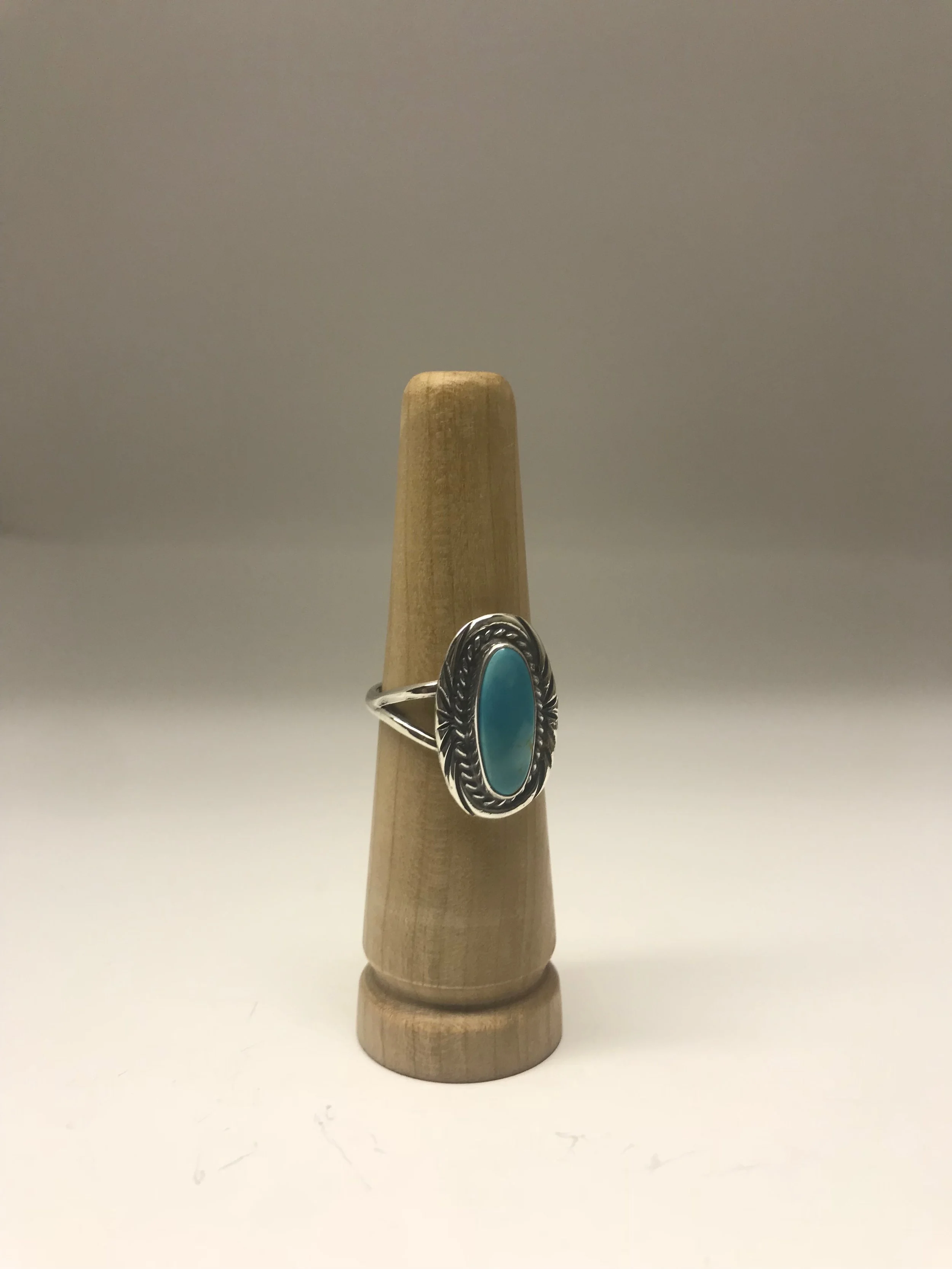 Sterling Silver (Turquoise Stone)