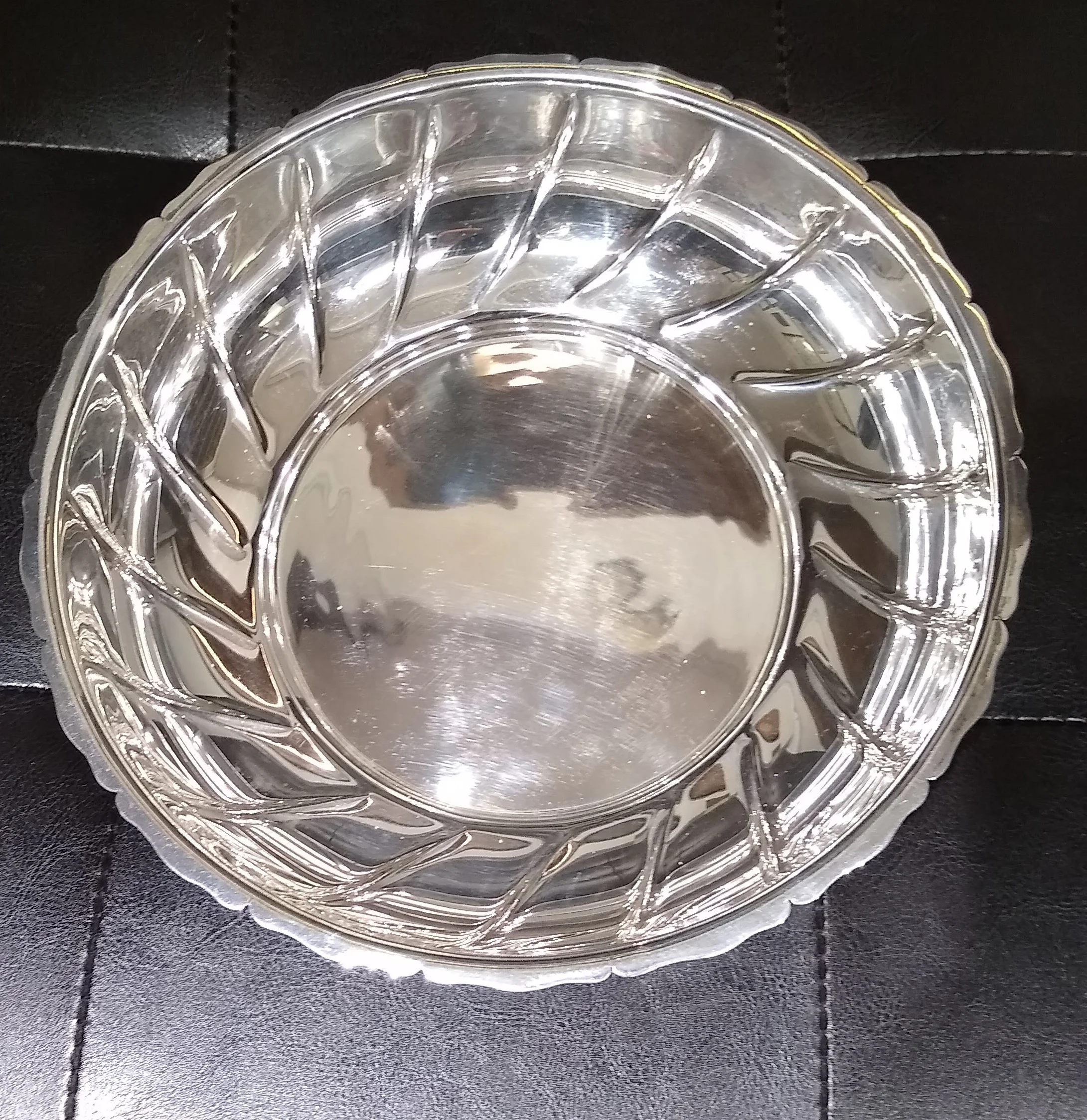 Vintage Sterling Silver Bowl made in Mexico by Villa