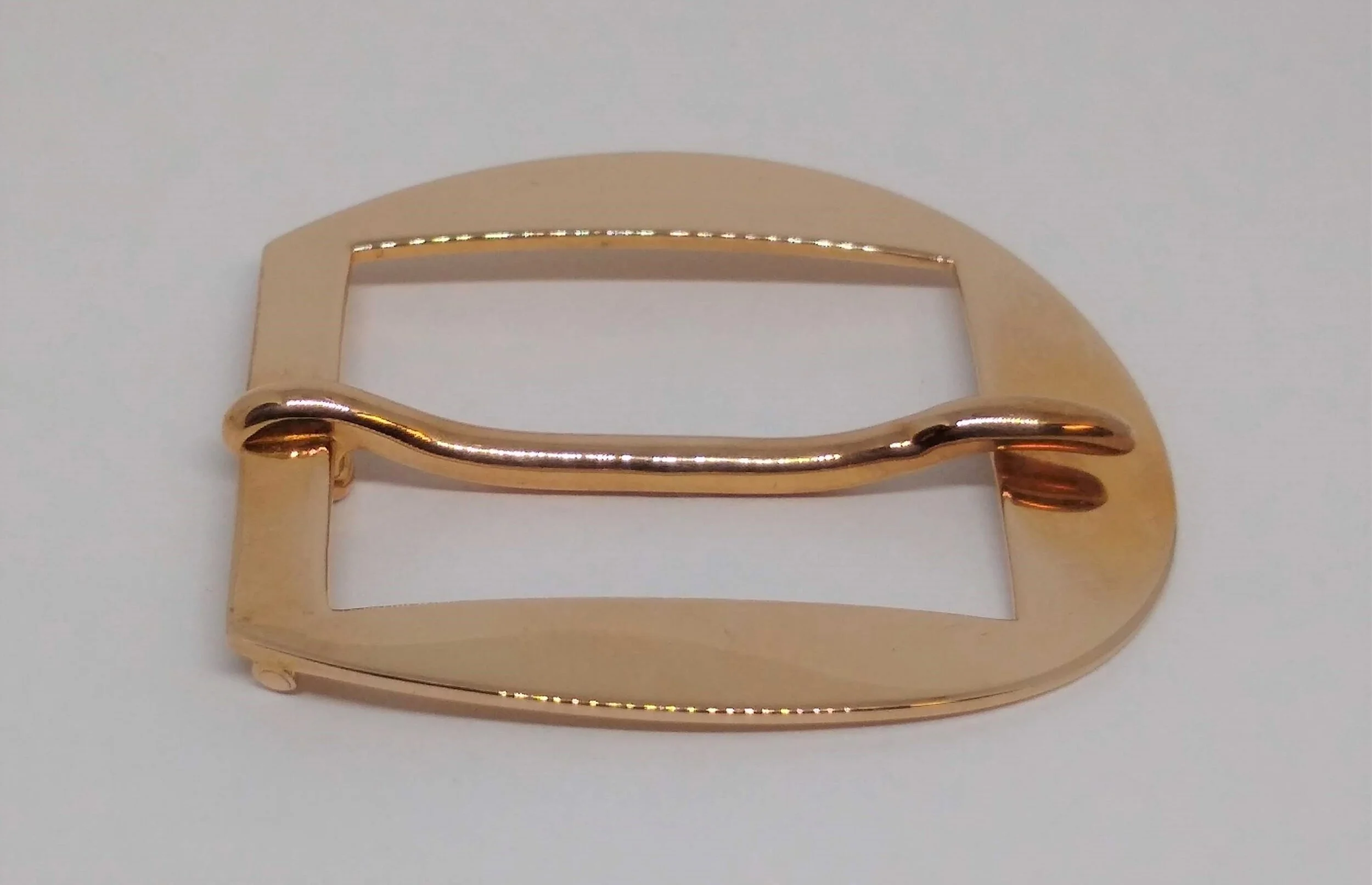Vintage, 14K, Rose Gold, Belt Buckle. Free Shipping — http  display picture 3