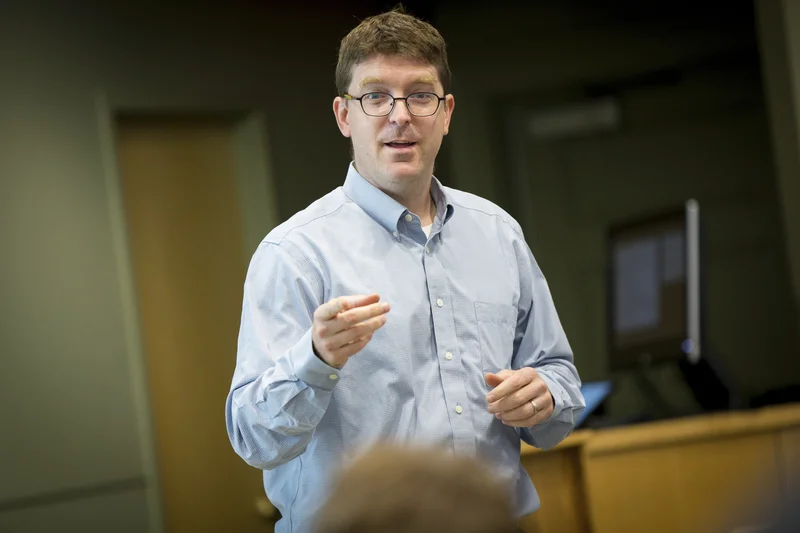 Assistant Professor and Director of the Chatham Scholars program David Fraser, PhD