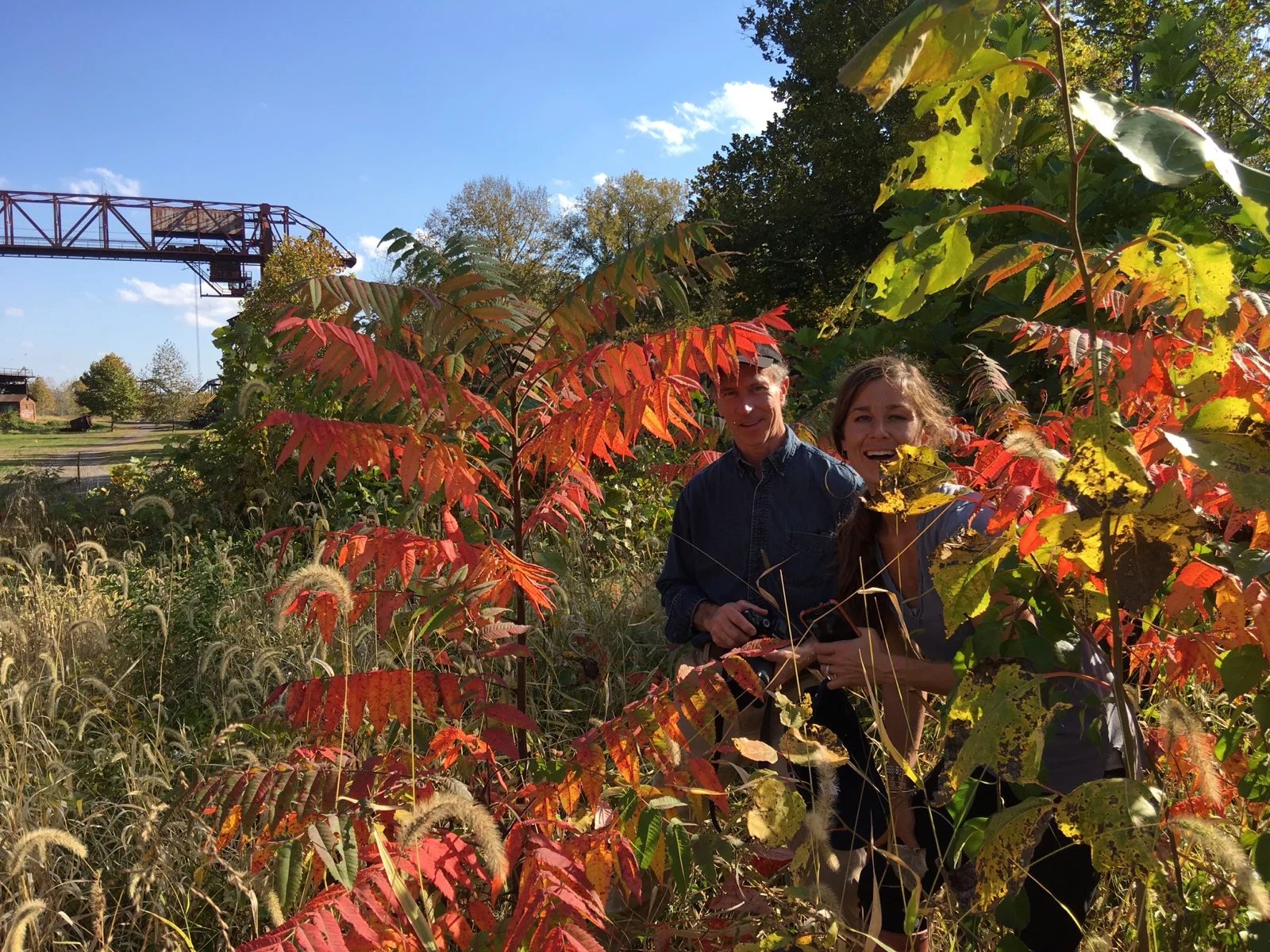 Landscape designer and photographer Rick Darke and Kristen Spir