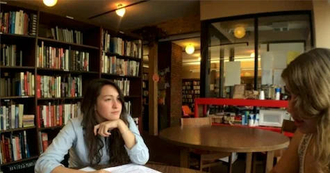 Tess Wilson provides writing workshops as a vehicle for building self-esteem and reflection.