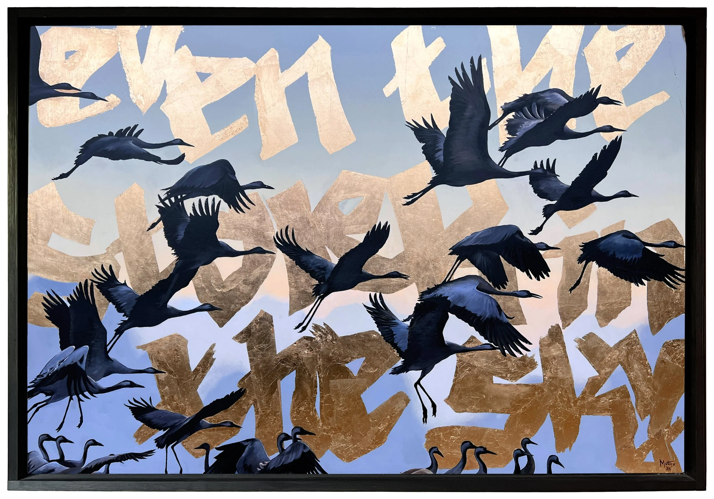 Even the Stork in the sky_framed.jpg