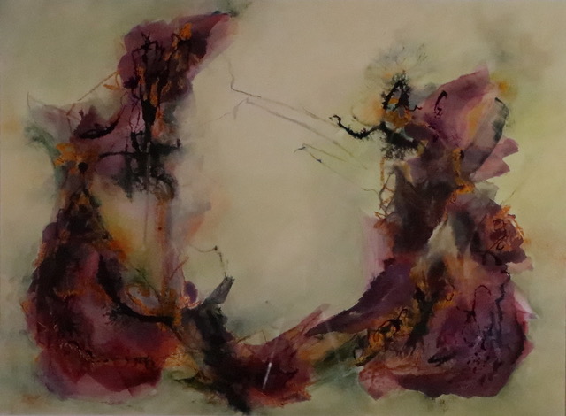 5-16. Acrylic and oil on paper