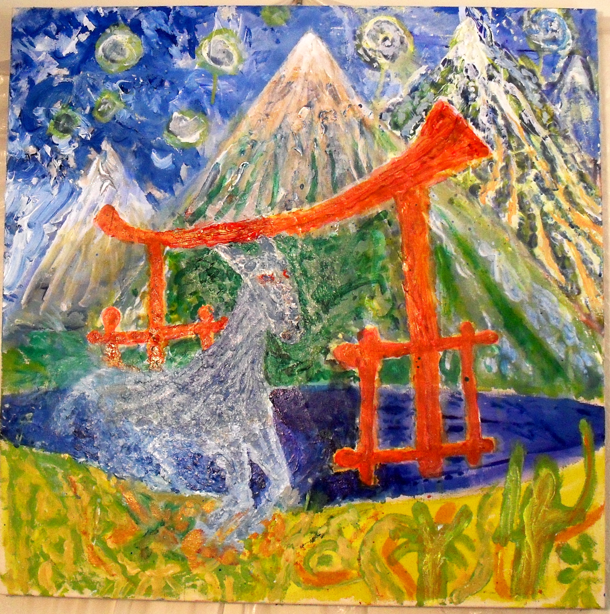 Mislaid Horse Surfaces in Japanese Print