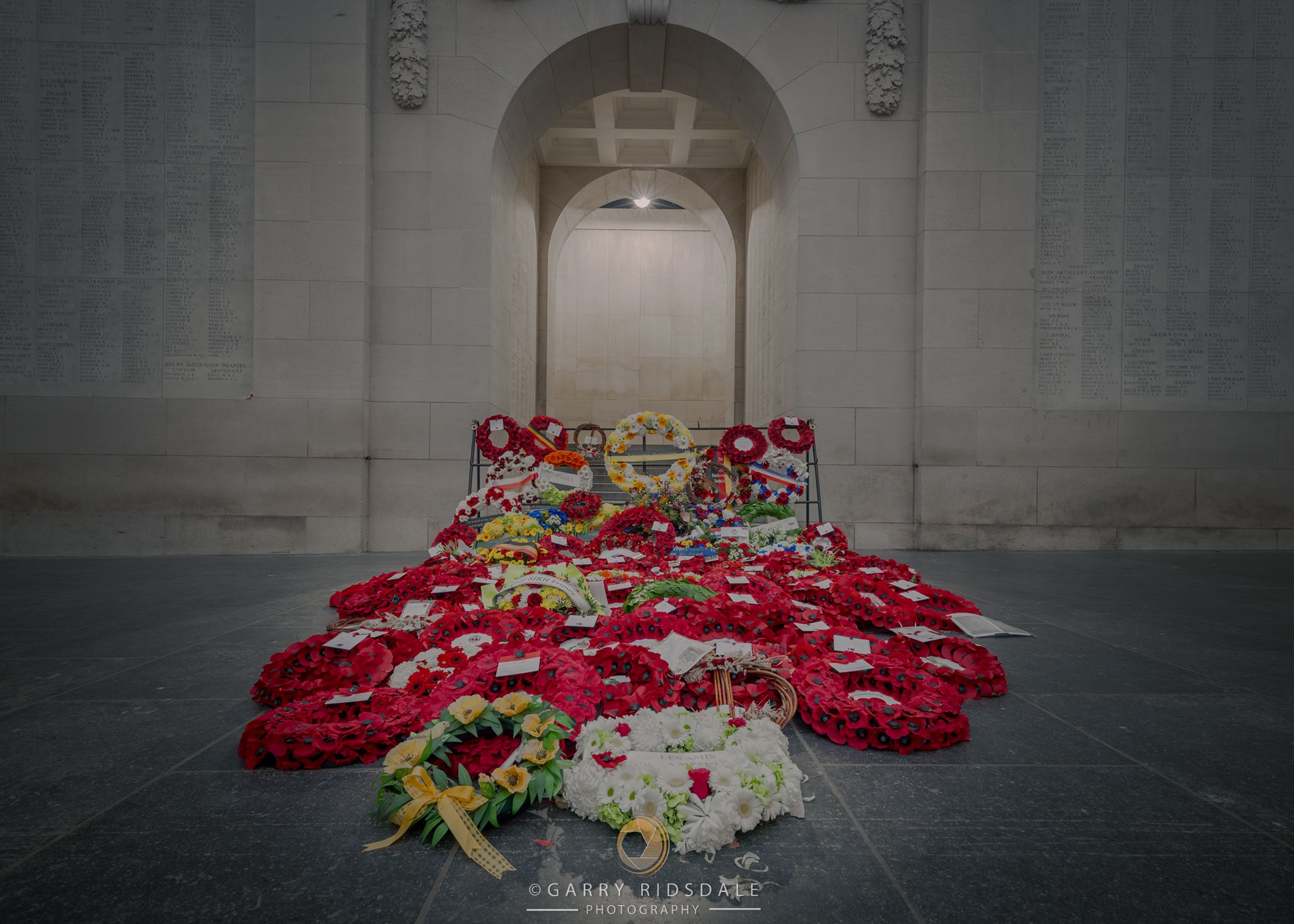Menin Gate - Remembrance Day Poppy Wreaths