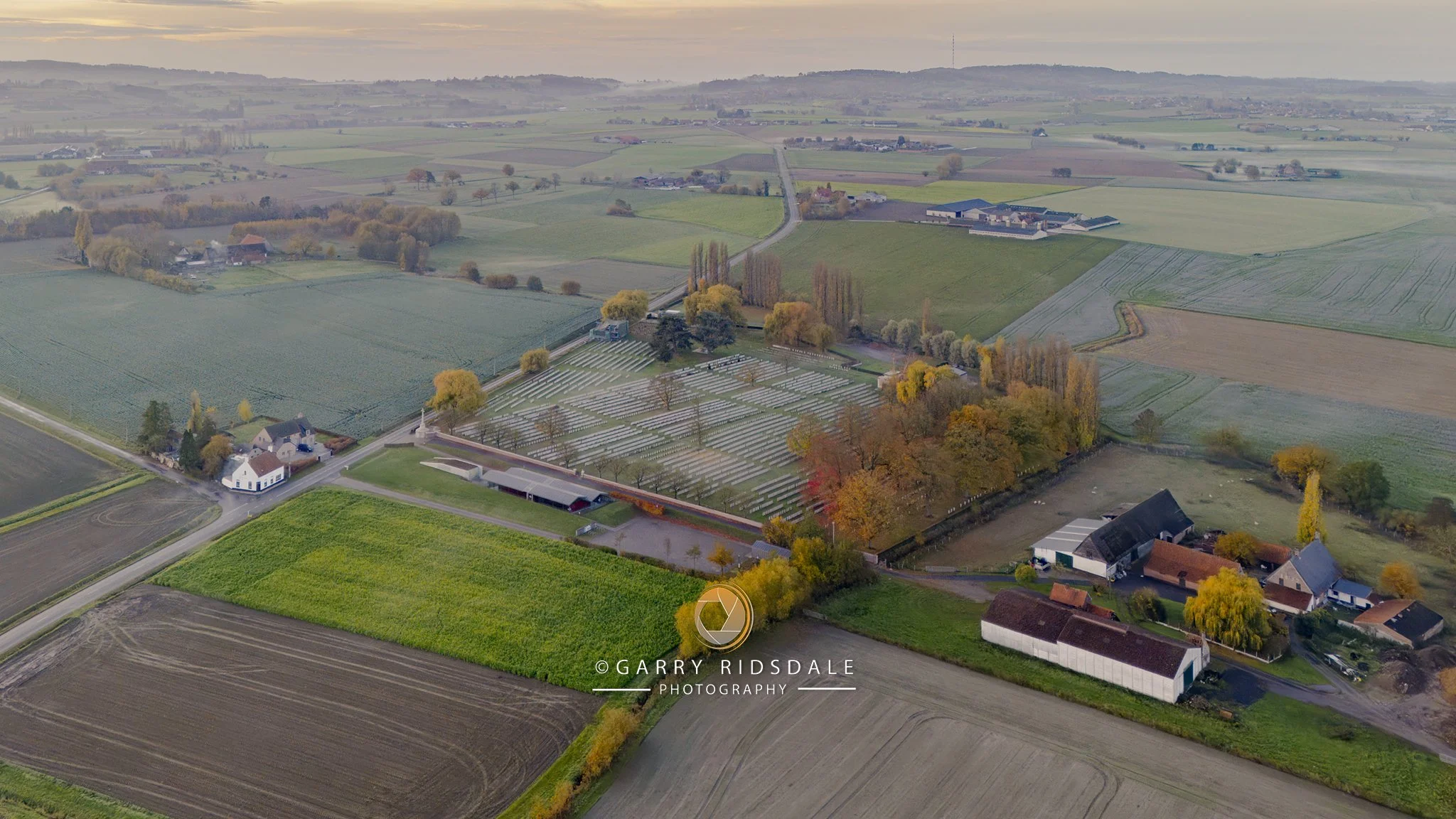 Lijssenthoek Cemetery - Autumn Mists