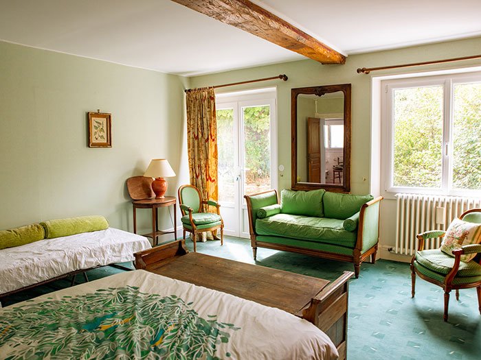 Chambre verte