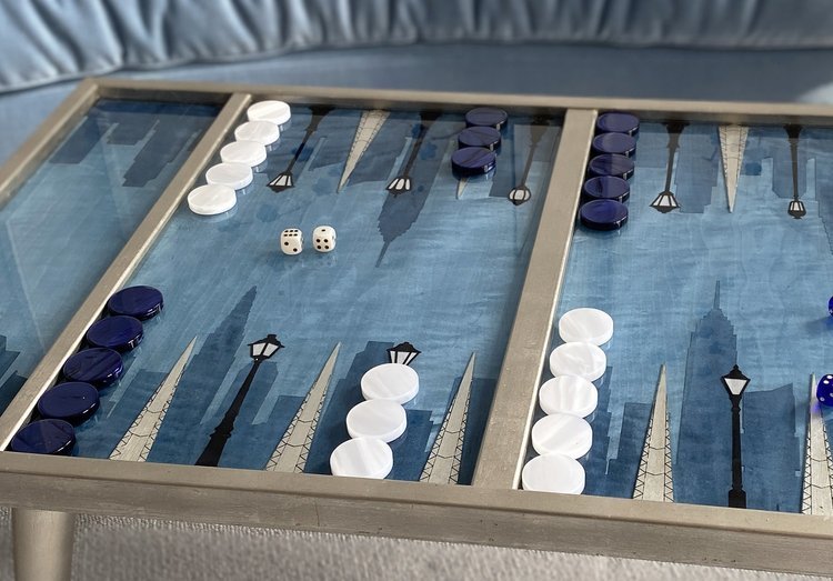 Chess Boards & Tables — Studio Jean-Michel  Custom Designed Luxury  Backgammon Sets & Chess boards and tables