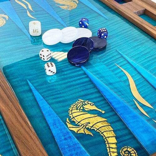 Studio Jean-Michel | Custom Backgammon Sets & Chess and tables created in the Hamptons