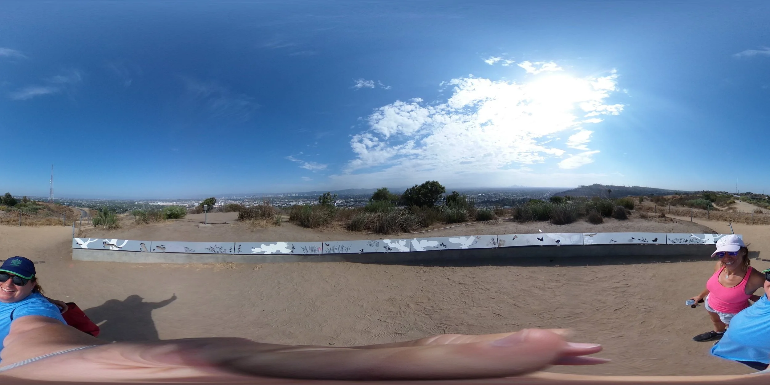 Same photo as above in it's equirectangular format