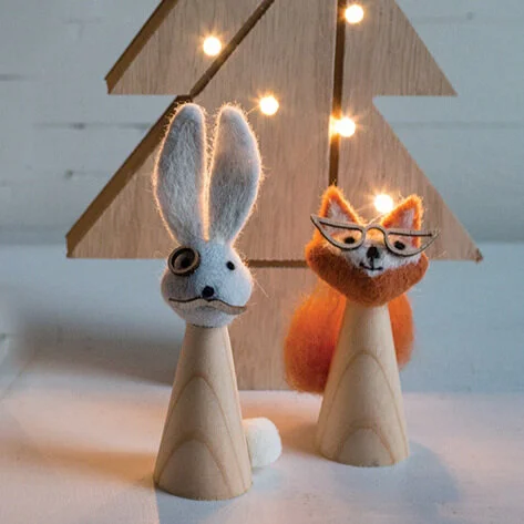 felt wood fox rabbit figurines.jpg