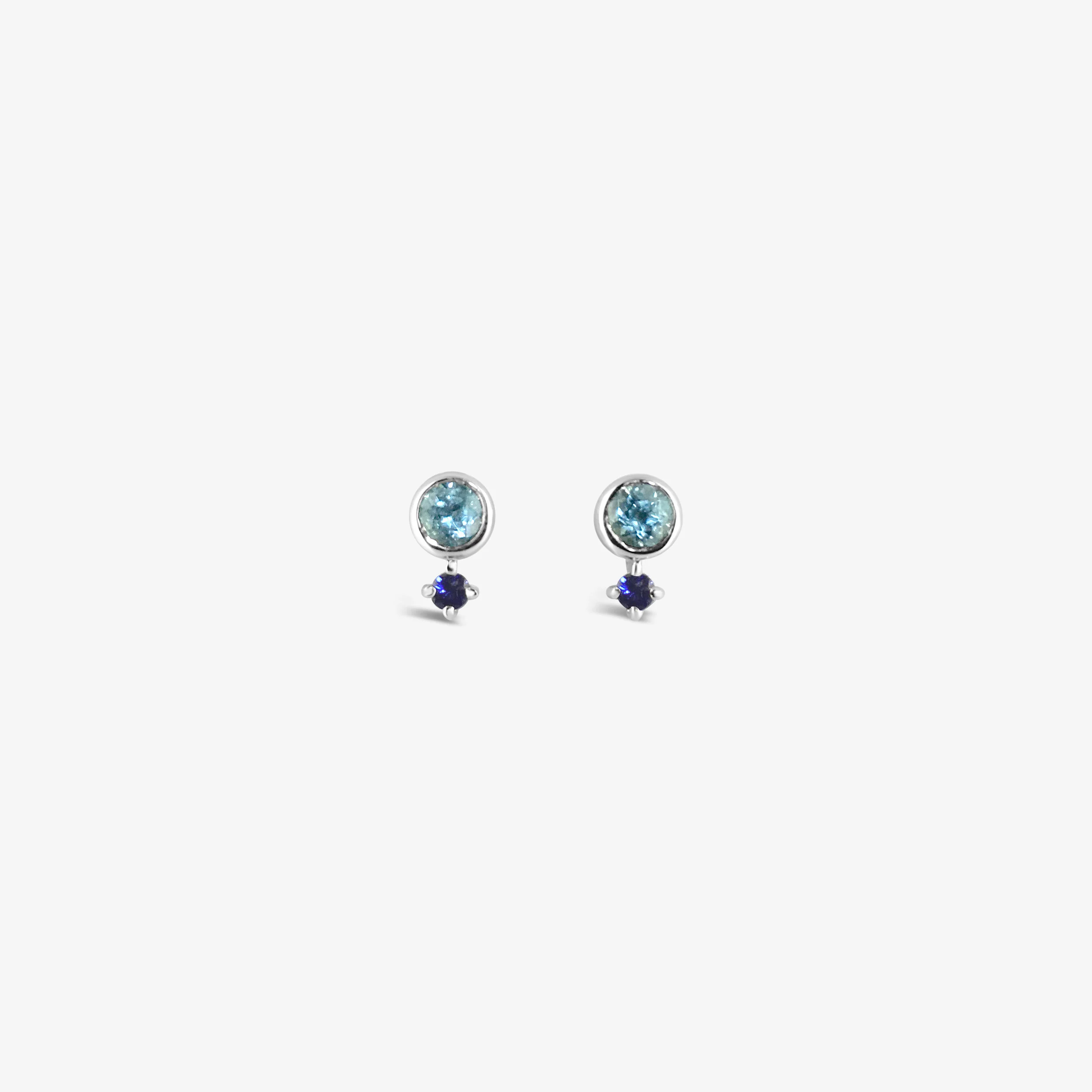 Blue Delight Studs