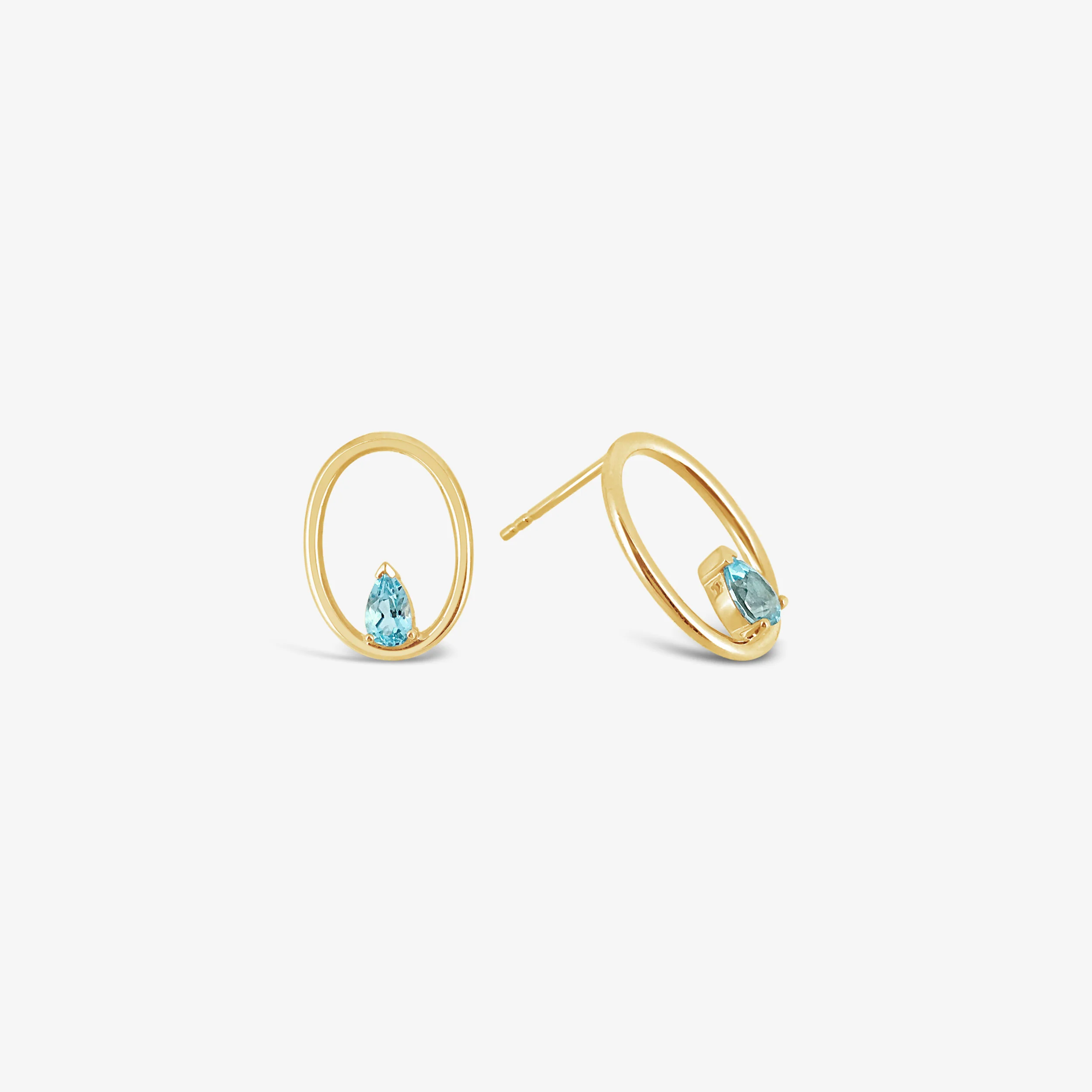 Oval Orbit Earrings