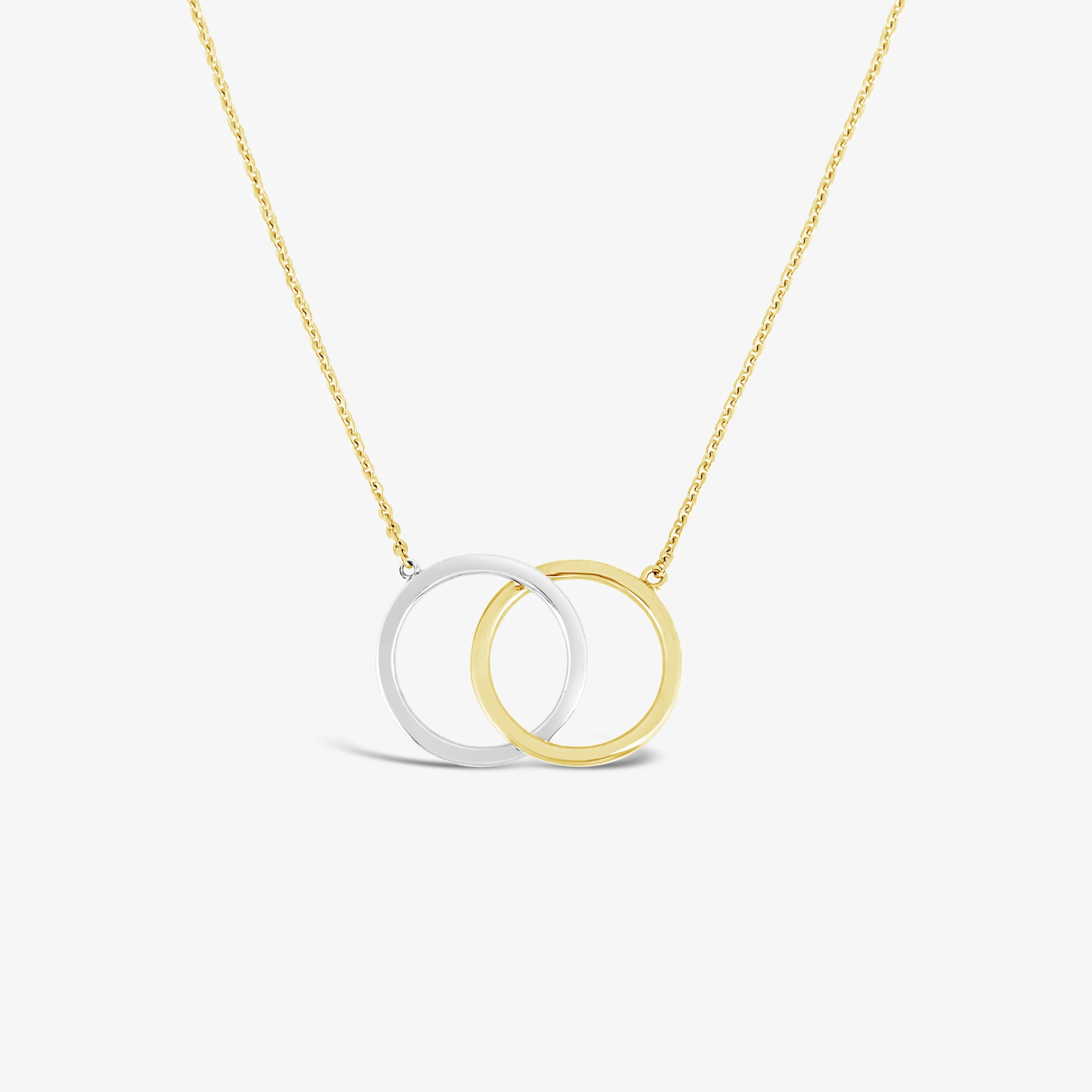 Twin Circles Necklace