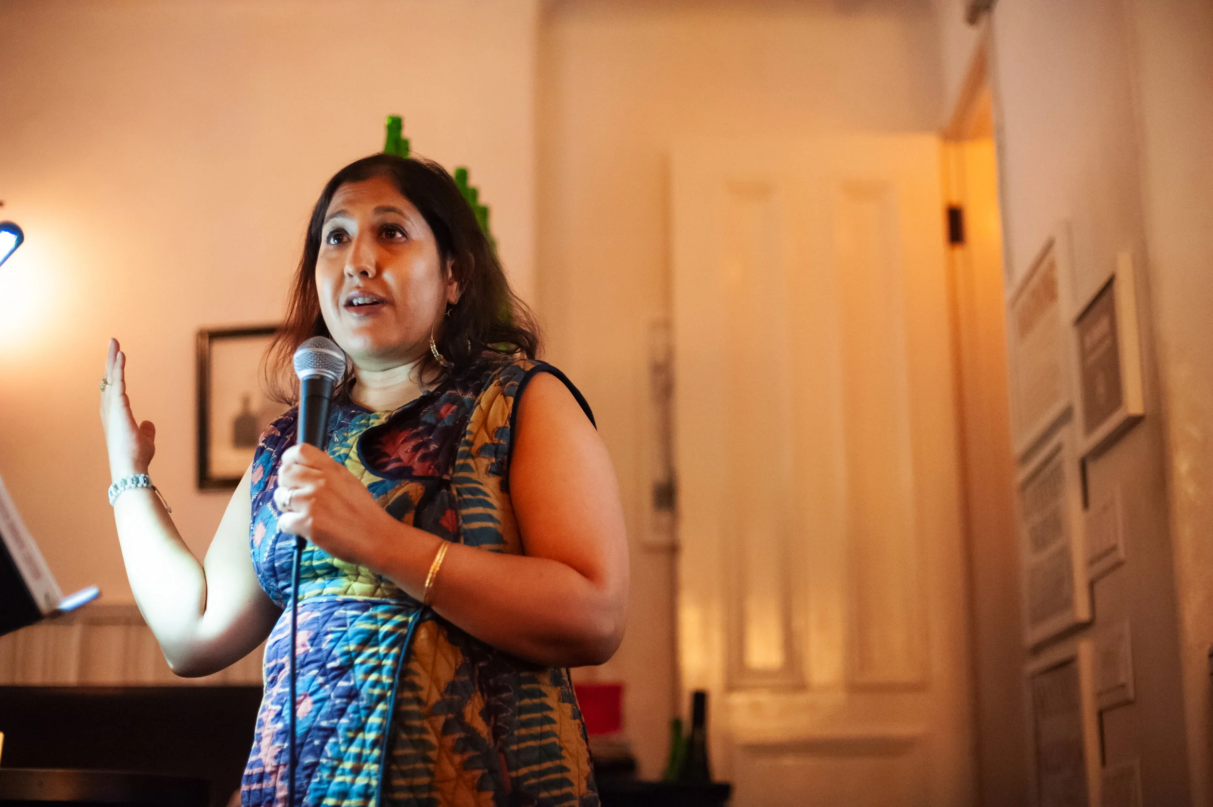 Kavita Das, Freya Project Reader. Photo by Keira Chang.