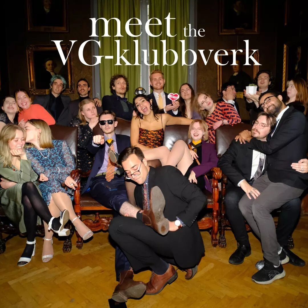Since most activities are on break this week, we'll use the time to present to you the people behind all the activities in the klubbverk. 🖤💛