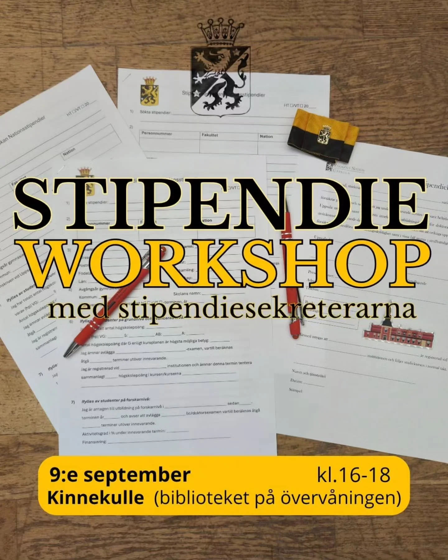 *English below*
Har du sv&aring;rt att f&aring; alla papper till stipendieans&ouml;kan r&auml;tt? L&aring;ter det konstigt med kraven p&aring; stipendierna som &auml;r utlysta? Vill du slippa oroa dig om att du gjorde fel n&auml;r du skickade in stip
