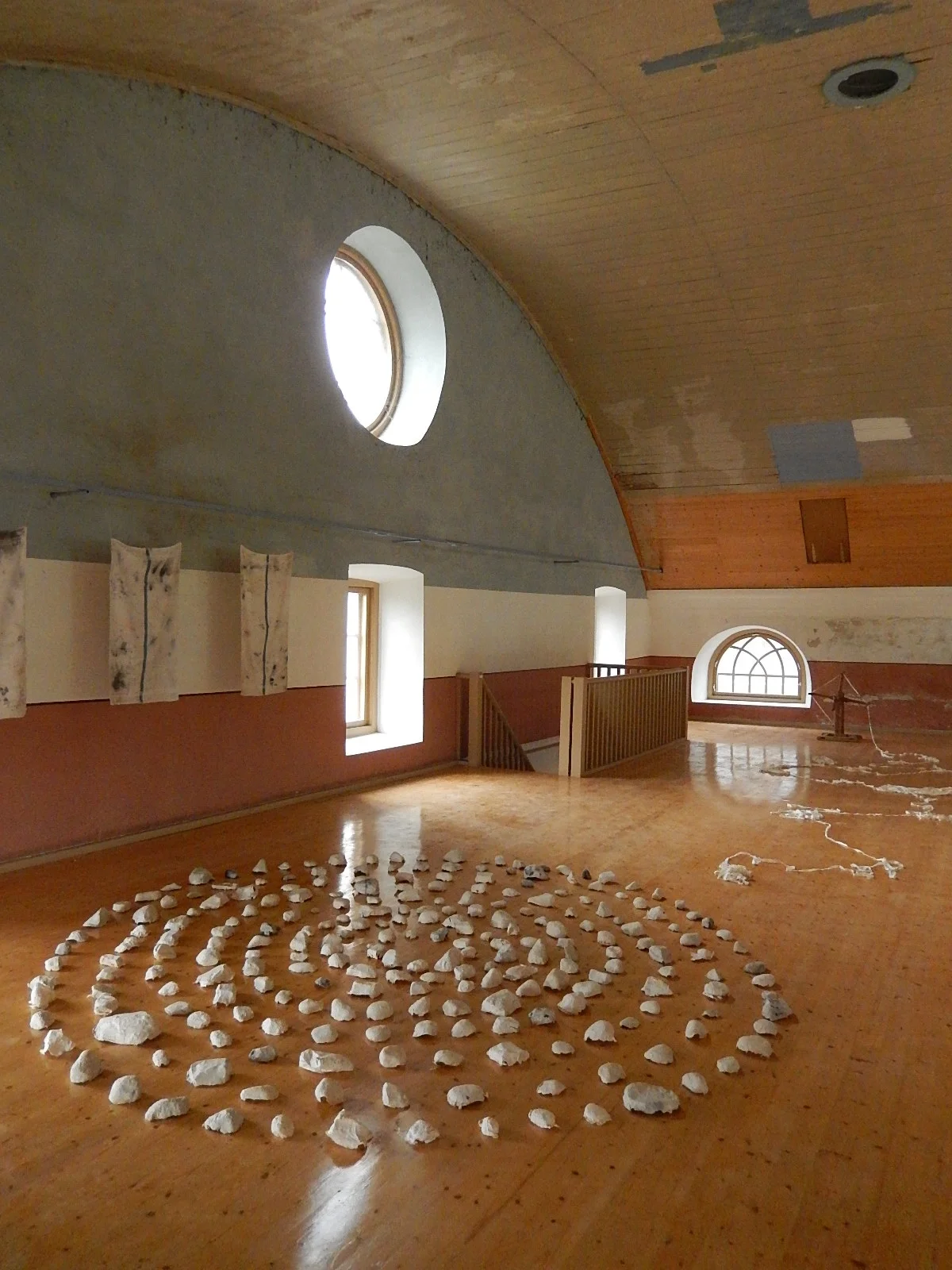 Installation, Sabile Jewish Synagogue Contemporary Art and Heritage Site , Sabile, Latvia, 2014.