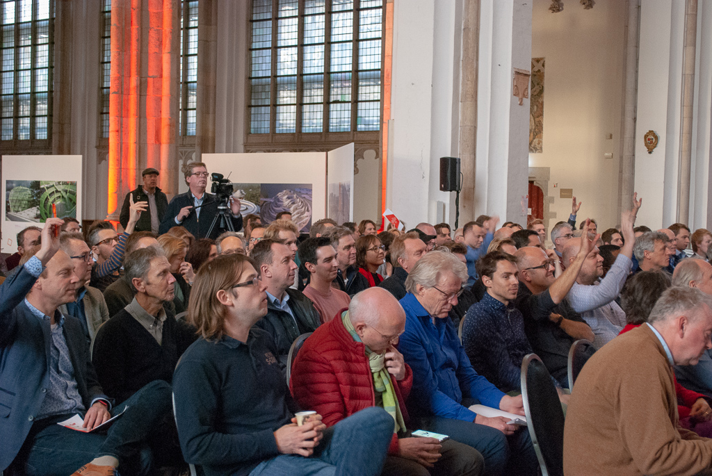 Ongeveer 150 mensen bezochten de slotbijeenkomst.