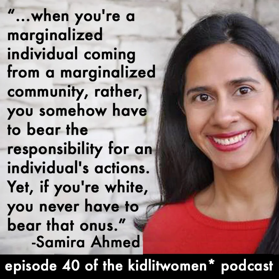 Episode 40! A Suicide Bomber Sits in the Library: Conversation with Samira Ahmed, PART 1