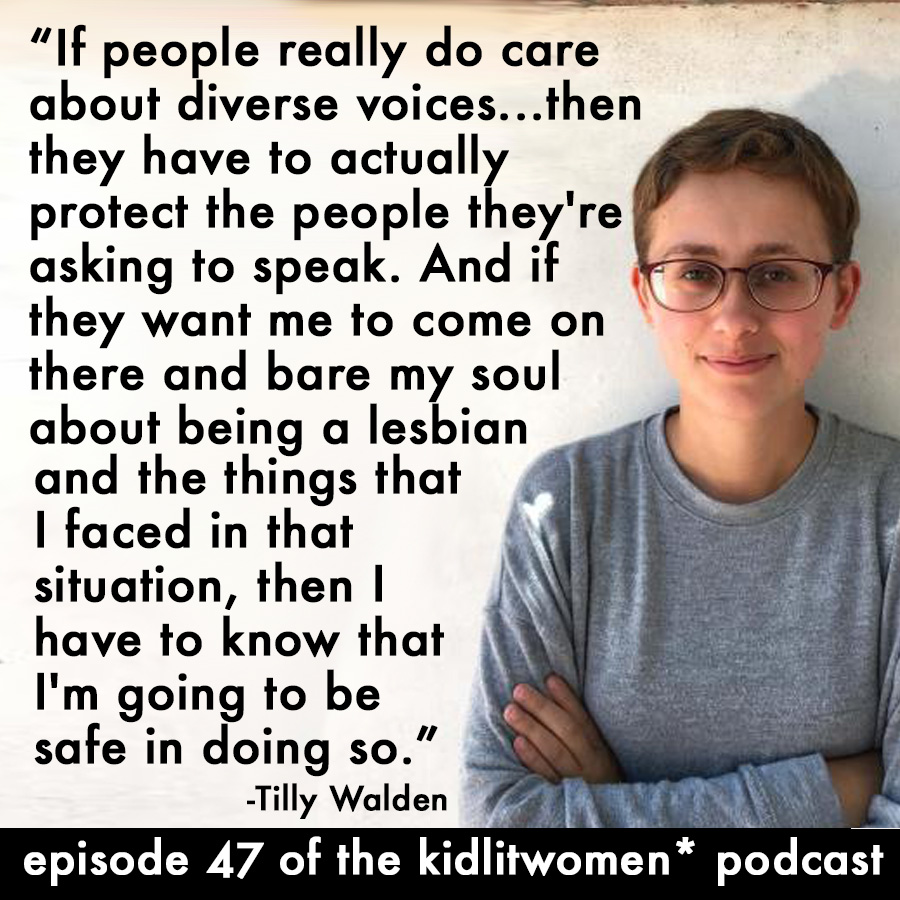  Episode 47! The NCTE Panel That Went VERY Wrong: Conversation with Tillie Walden, PART 2