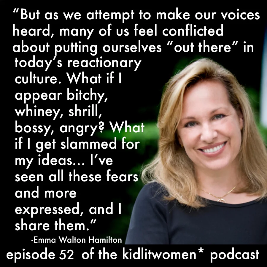 Episode 52!  Where the Women Are: Tough Questions About the Gender Disparities in Children’s Publishing, by Emma Walton Hamilton
