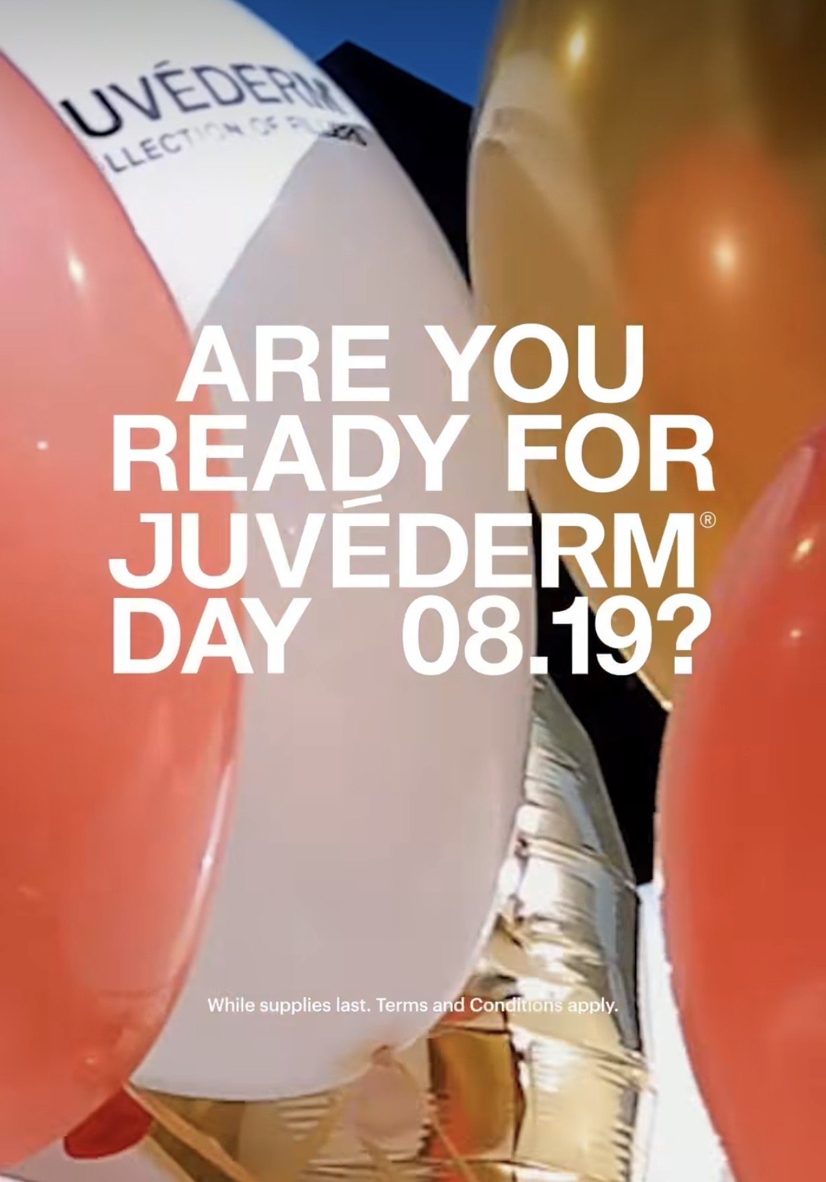 Jevederm Day - August 19th!