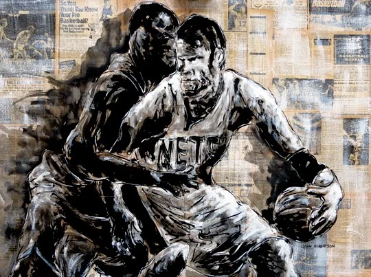 Basketball Painting Brooklyn Nets NBA art.jpg