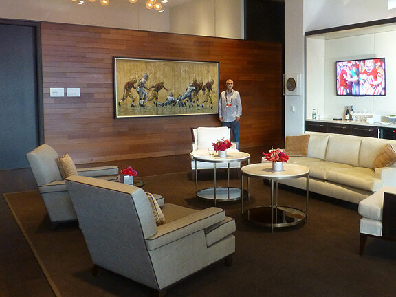 Owner’s suite San Francisco 49er’s Levi Stadium