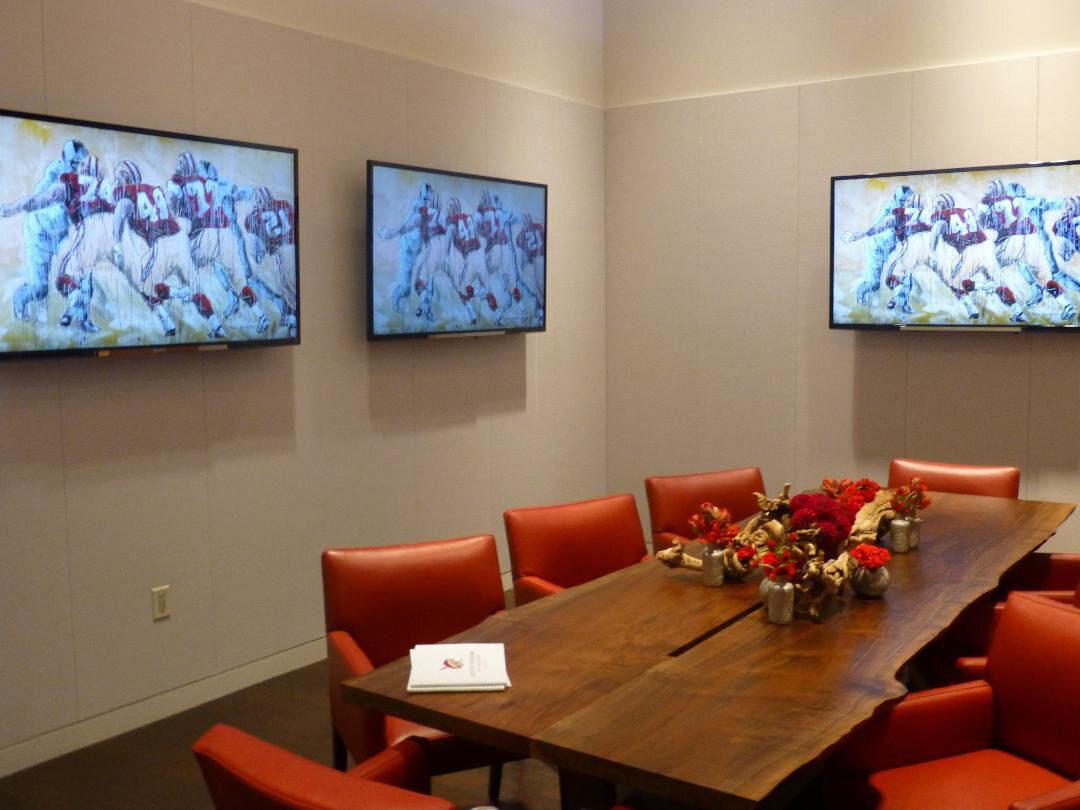 Owner's conference room, Levi Stadium, San Francisco 49er's owners suite