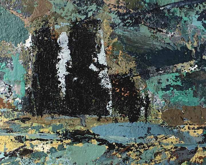 "Exploring Abstract Landscape Art: A Journey of Truth and Emotion"