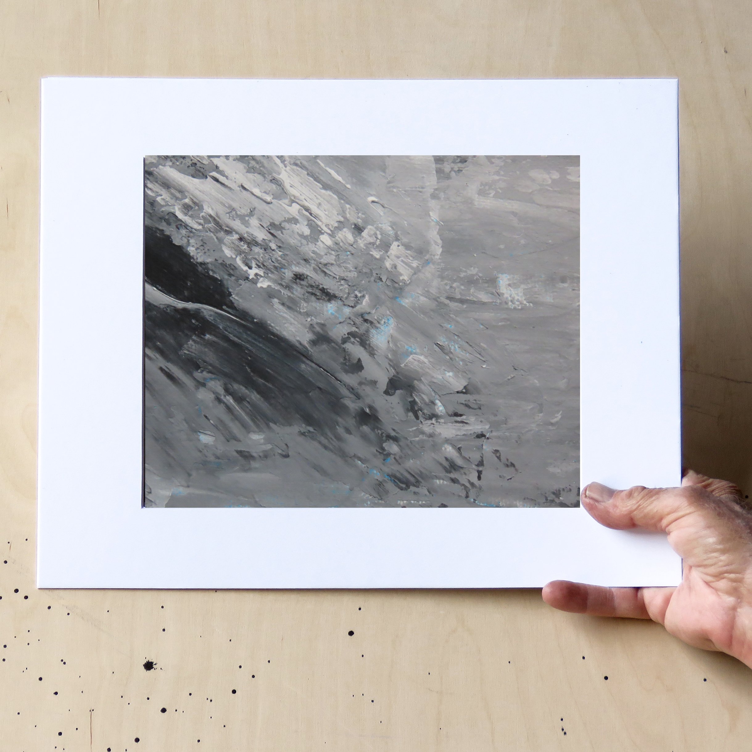"Landfall" abstract landscape