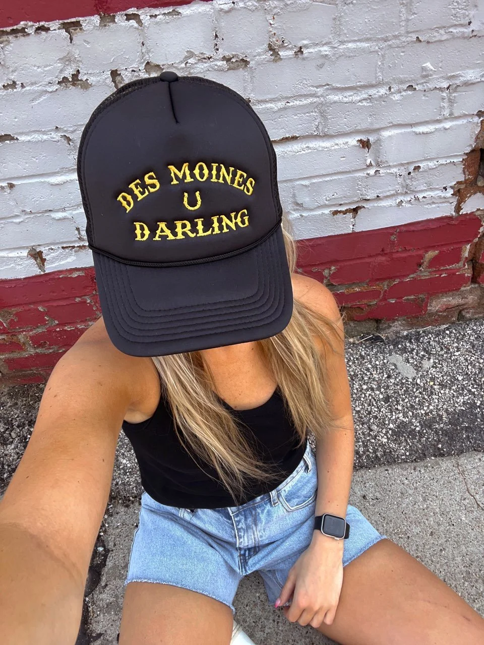 Des Moines Darling Foam Trucker Hat