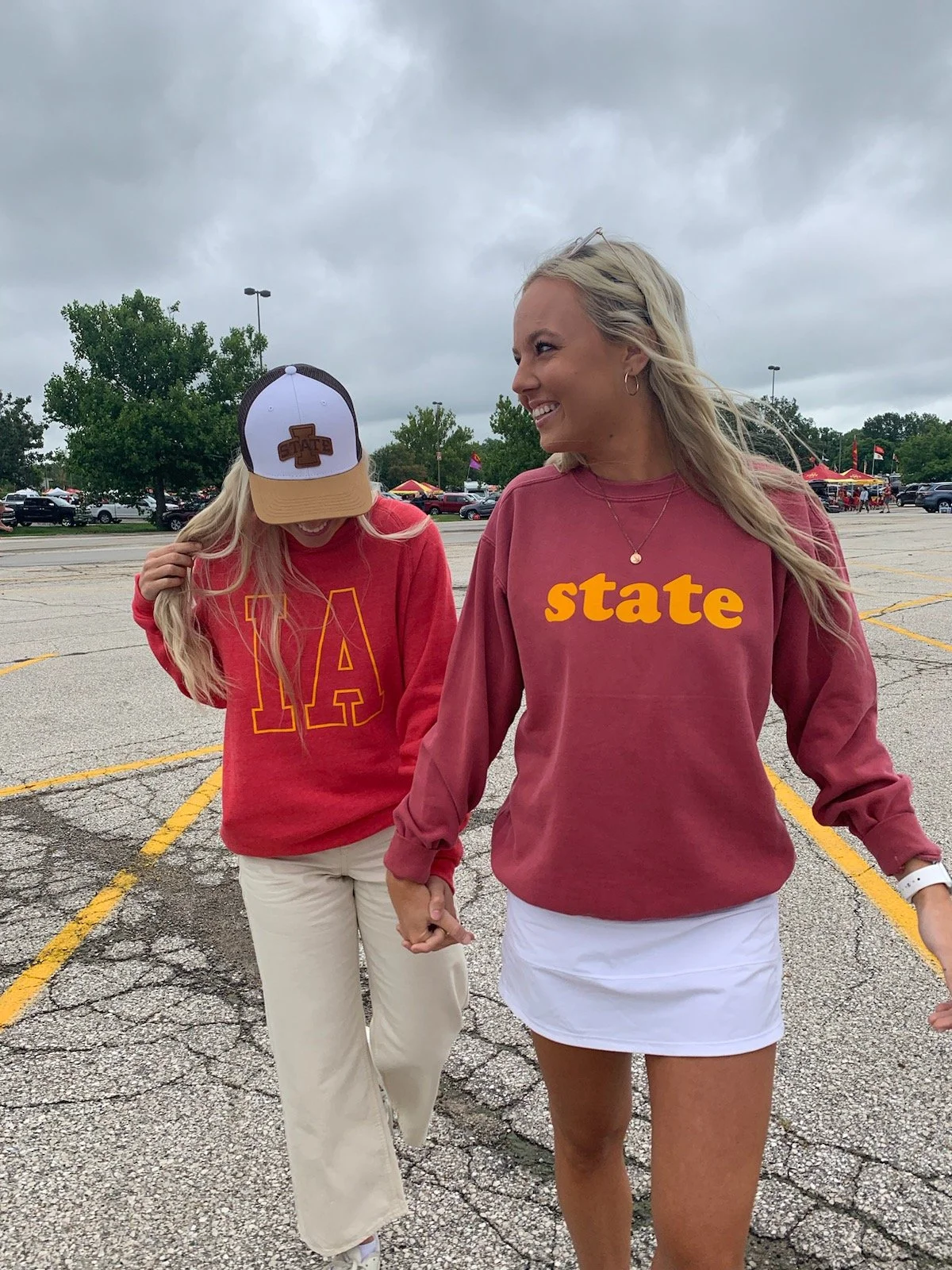 State Crimson Crewneck