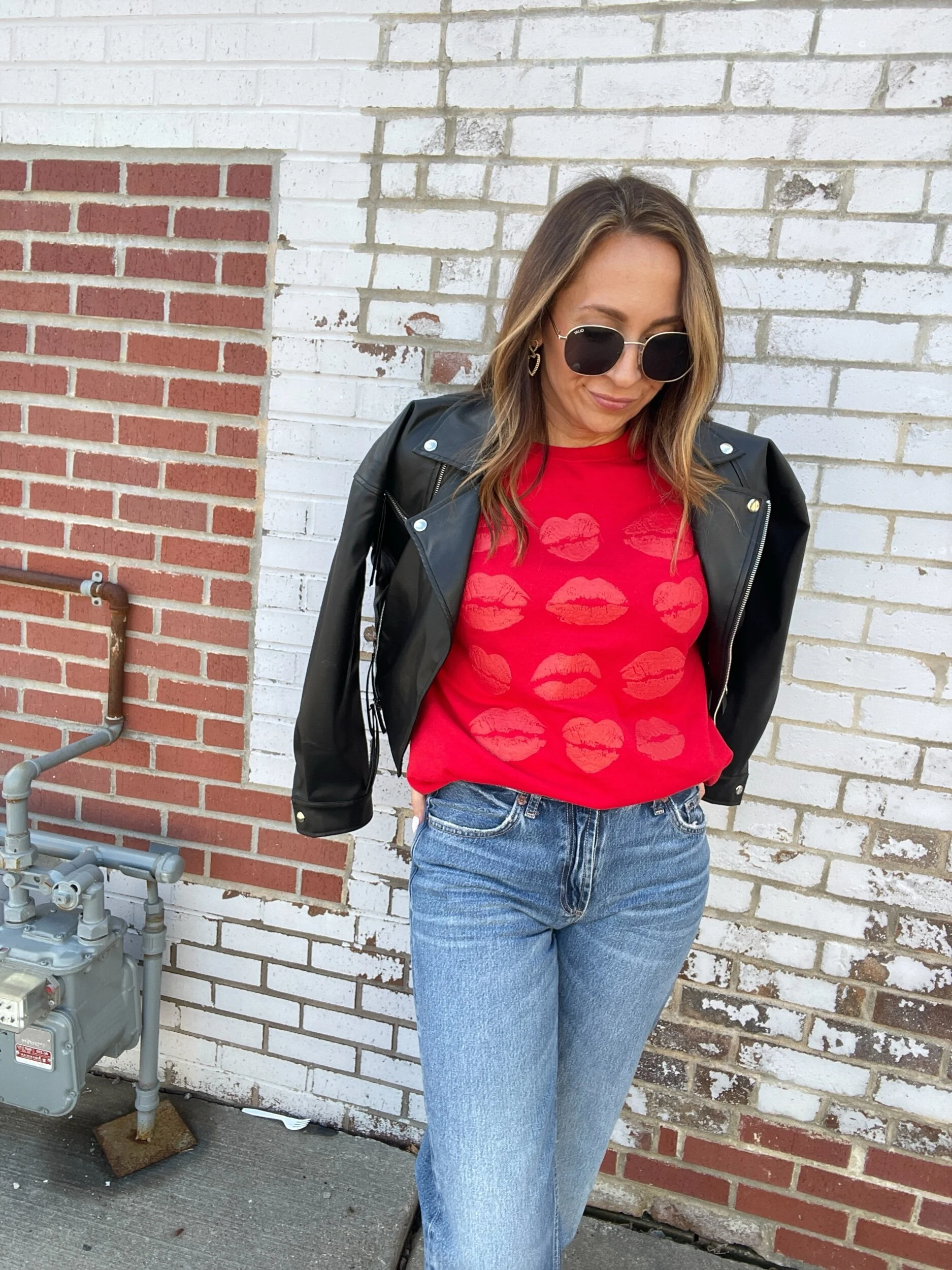 Hot Lips Crewneck Sweatshirt