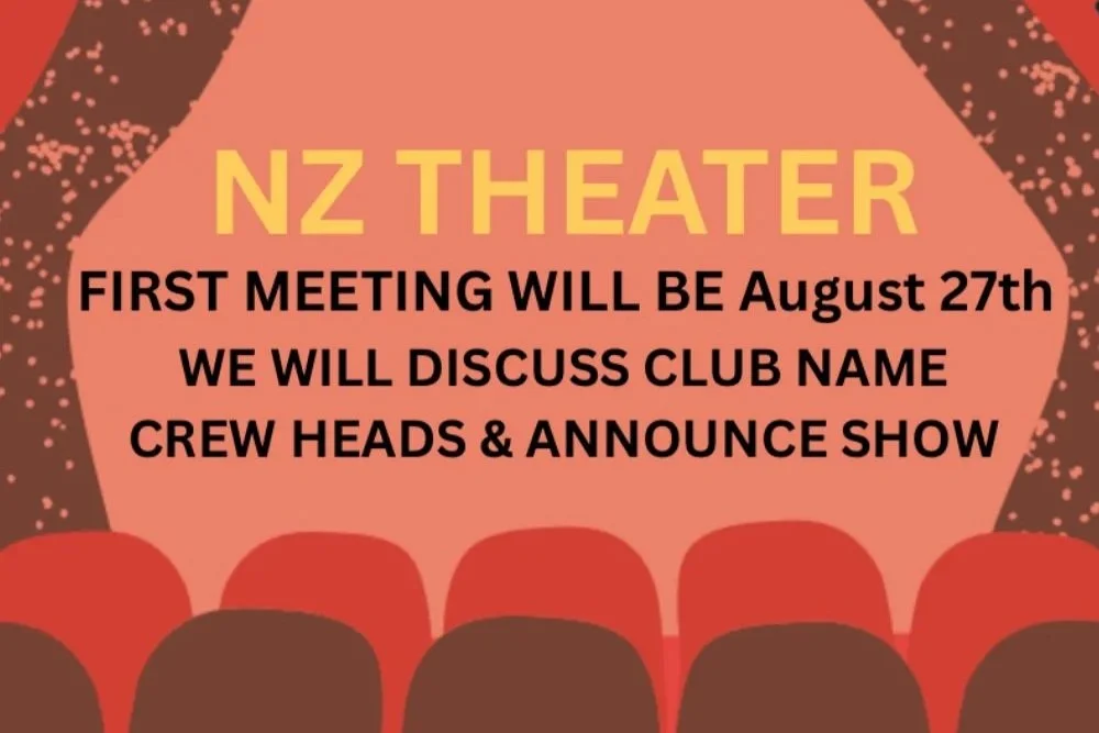 Musical Theater Program First Meeting