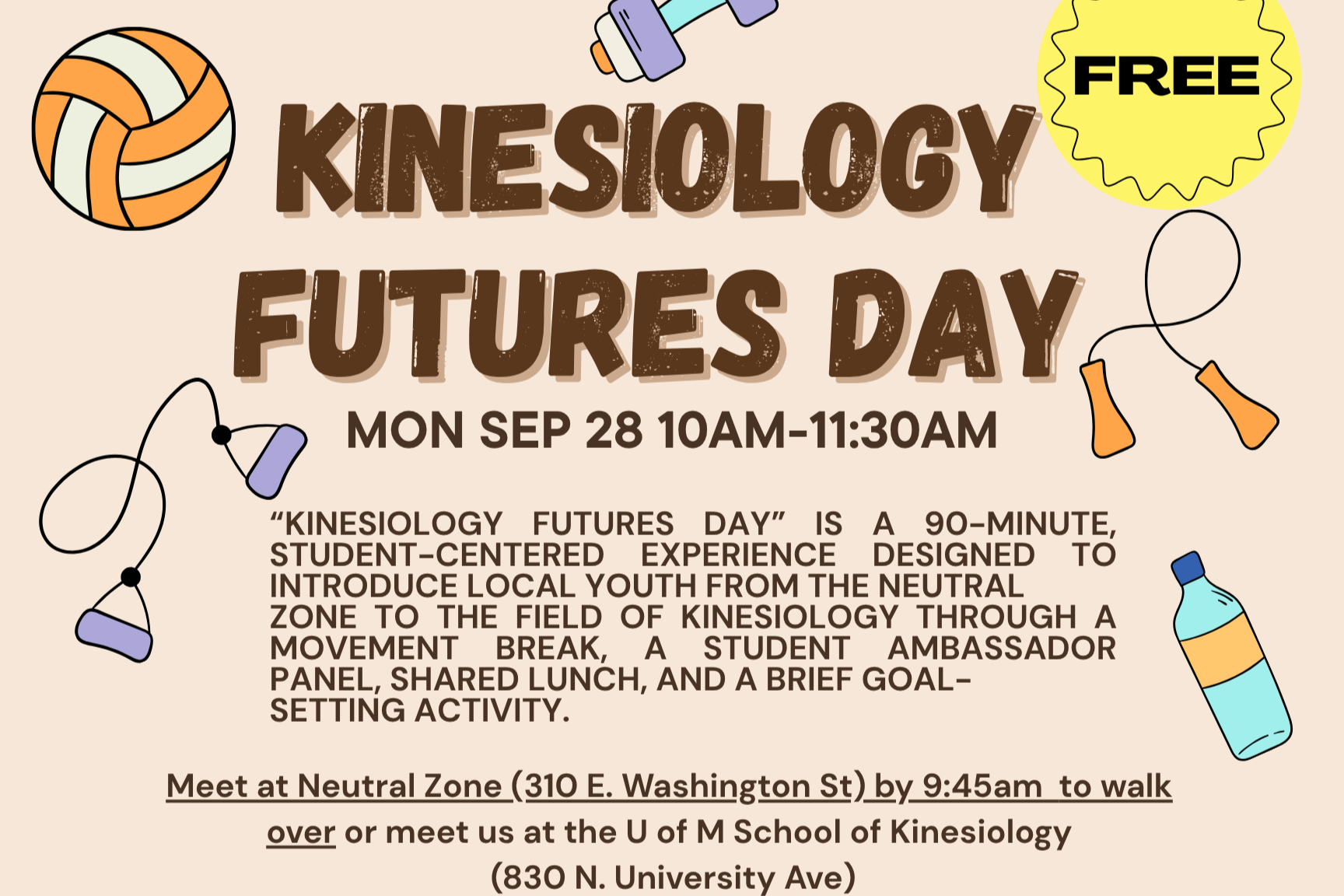 Kinesiology Futures Day