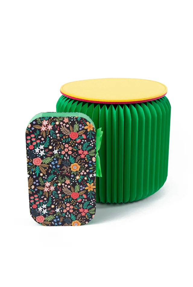 ren ro folding toddler chair Floral print book