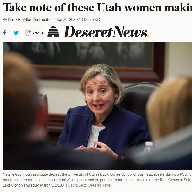 Take note of these Utah women making history via Deseret News