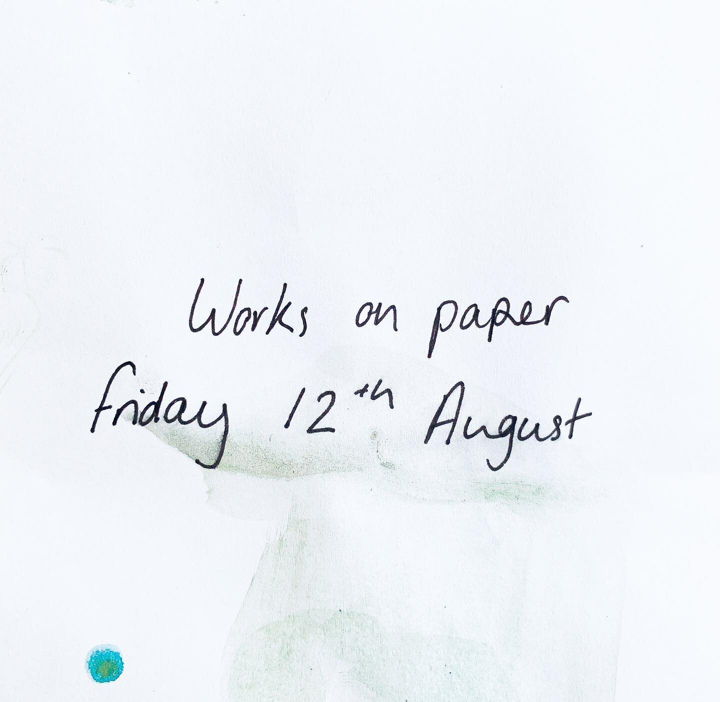 Works on Paper
Friday 12th August
www.alicefrancesart.com (link in bio)
.
I am pleased to be announcing that my Works on Paper will go live on my website at 10am this Friday! There will be 20+ small original paintings on handmade paper, all unframed.