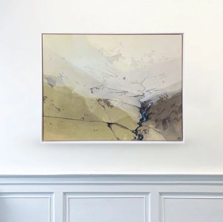 I am so pleased my painting &lsquo;As The Mist Clears&rsquo; sold through @orielglasfryngallery Summer Exhibition. I currently have nine paintings on display as part of the exhibition, which runs until 29th August.
.
If you haven&rsquo;t already had 